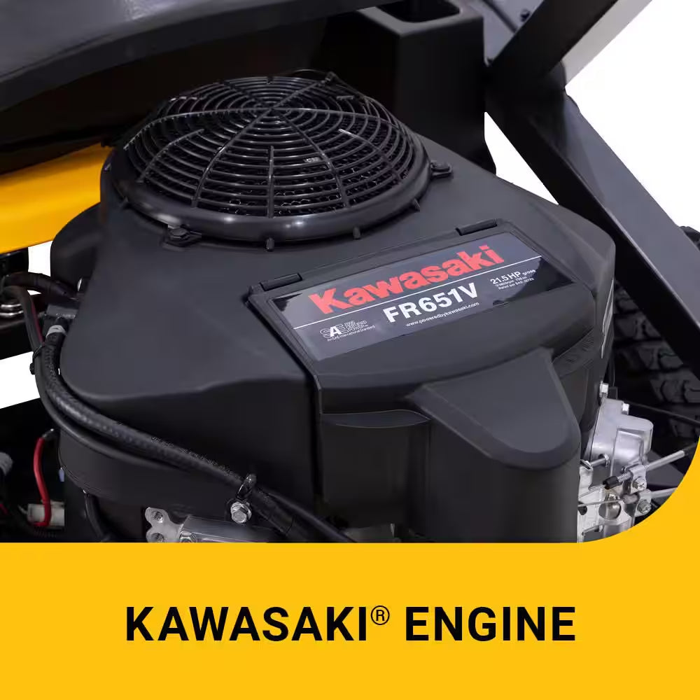 Ultima Z2 42In. Fabricated Deck 21.5HP V-Twin Kawasaki FR Series Engine Dual Hydro Drive Gas Zero Turn Riding Lawn Mower