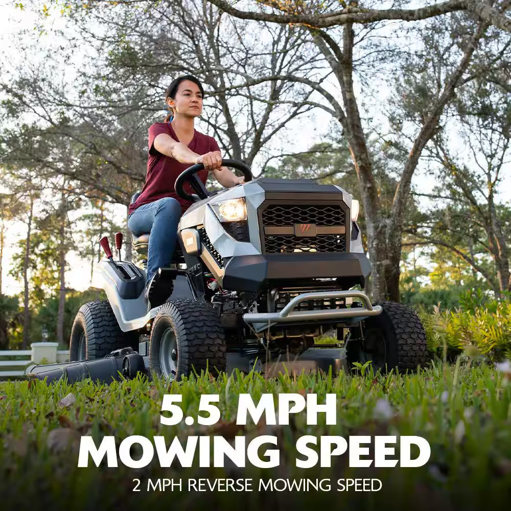 MT200 42 In. 19.0 HP 540Cc EX1900 Series Briggs and Stratton Engine Automatic Gas Riding Lawn Tractor Mower