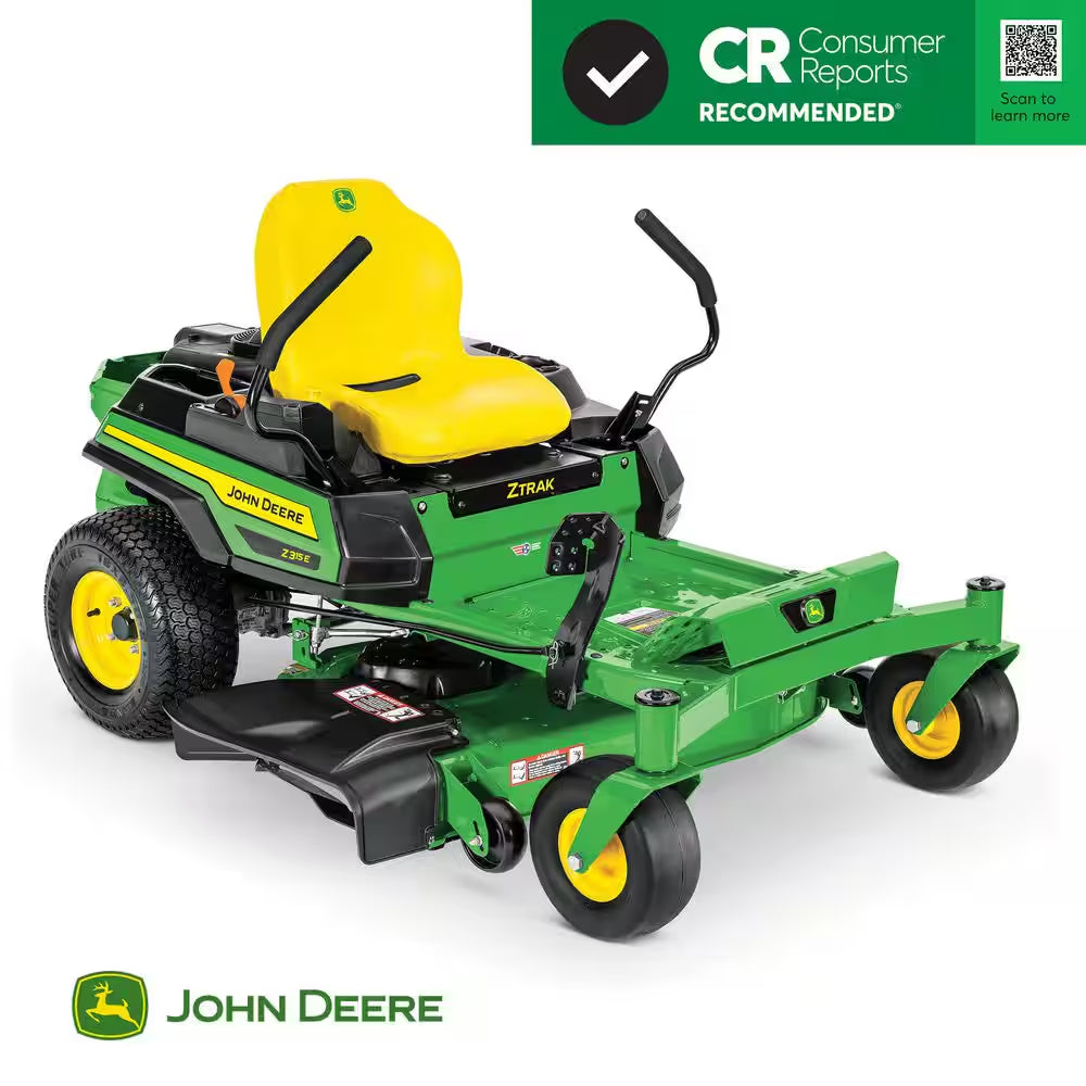 Z325E 54 In. 24 HP Gas Dual Hydrostatic Zero Turn Riding Lawn Mower
