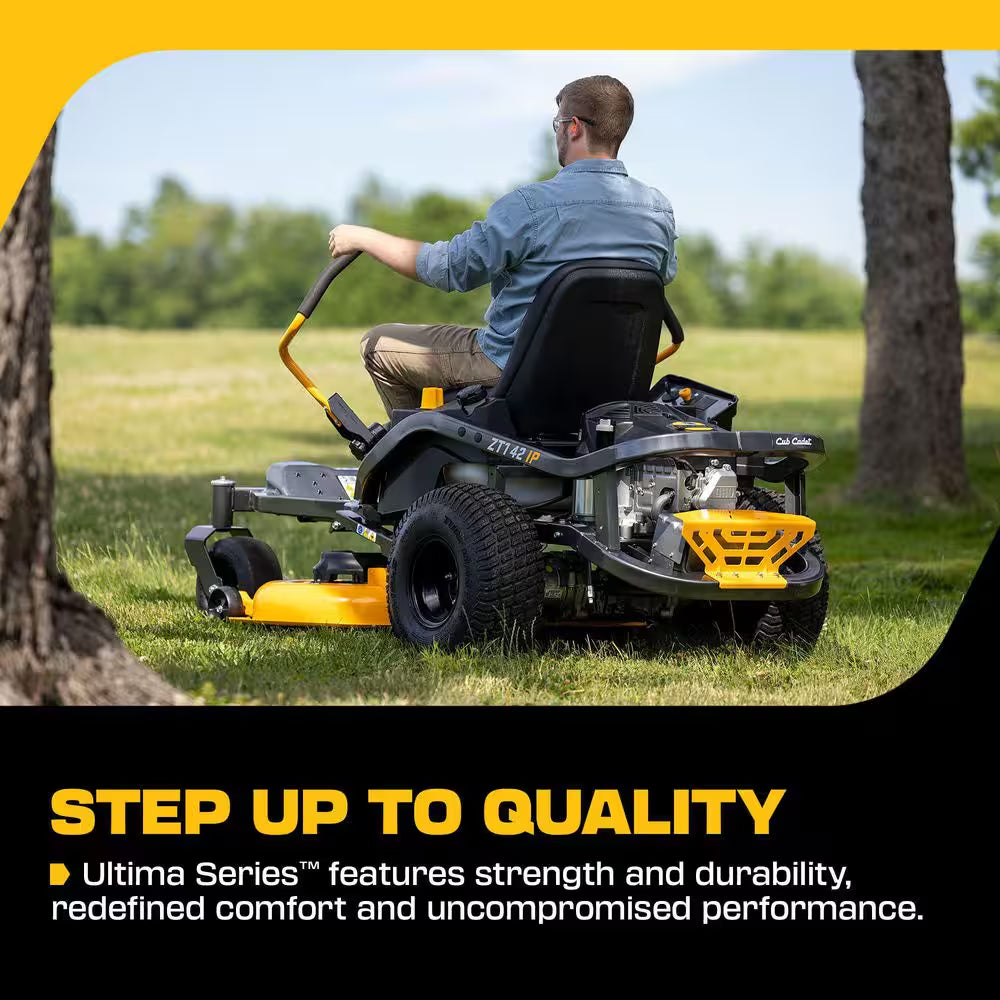 Ultima ZT1 42 In. 547 Cc Intellipower Engine Dual Hydrostatic Drive Gas Zero Turn Riding Lawn Mower