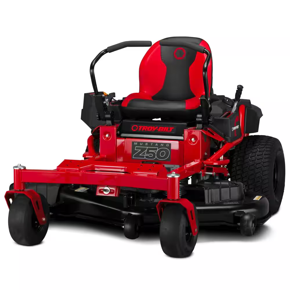 Mustang 46 In. 22 HP V-Twin Kohler 7000 Series Engine Dual Hydrostatic Drive Gas Zero Turn Riding Lawn Mower