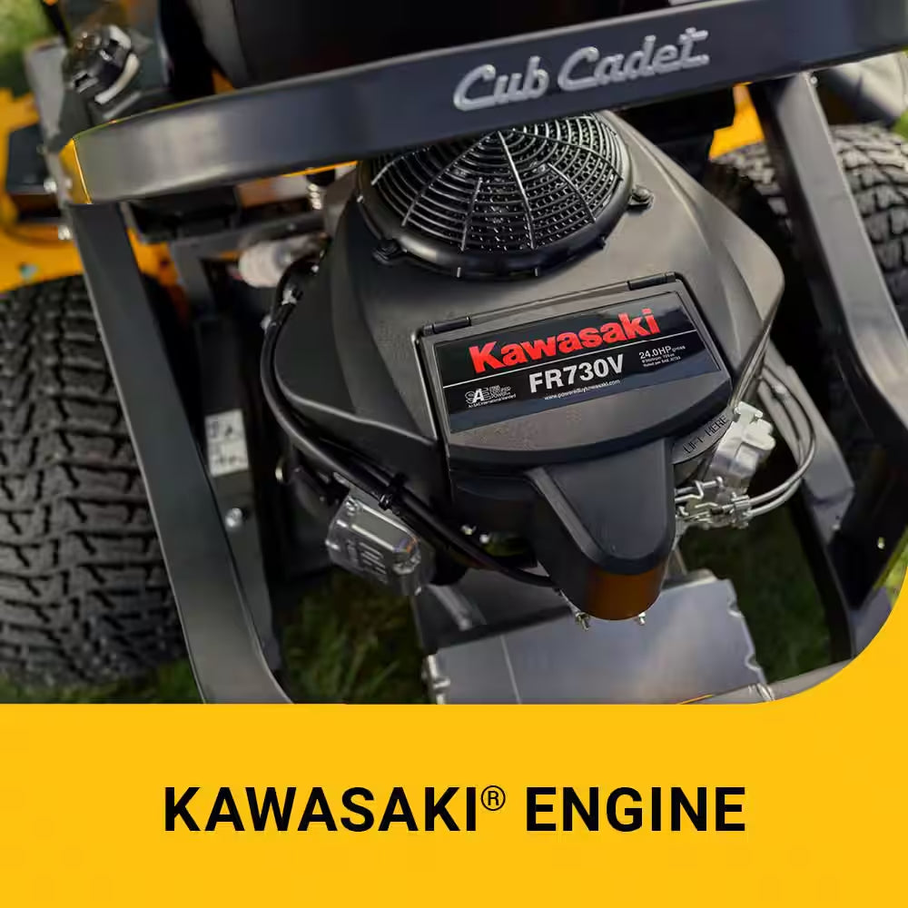 Ultima Z3 60In. Fabricated Deck 24HP V-Twin Kawasaki FR Series Engine Gas Zero Turn Lawn Mower W/Front Wheel Suspension