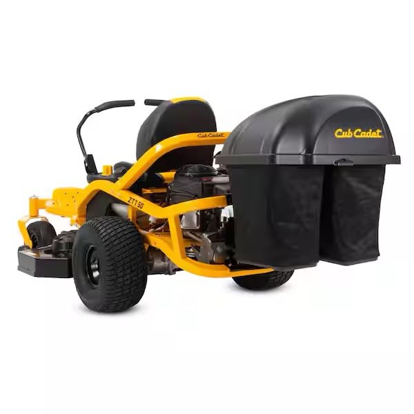 Ultima ZT Mower Combo: 54 In. Fab Deck 23HP Kawasaki Engine Zero Turn Mower, Bagger, and Mounting Kit