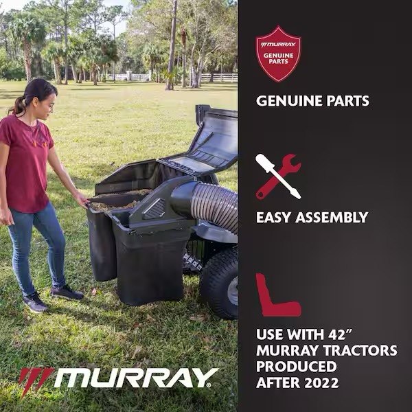 Cruz 42 In. Zero Turn Mower with 19.0 HP Engine, Mulching Kit and Double Bagger Combo
